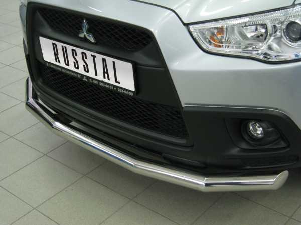 Фото Защита переднего бампера d63 MITSUBISHI ASX 2010-2011