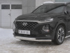 Фото Защита переднего бампера d63 секции-d42 дуга HYUNDAI SANTA FE 2018-