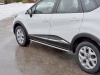 Фото Пороги труба d42 (вариант 3) RENAULT KAPTUR 2016