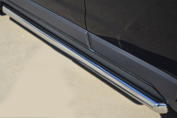 Фото Пороги труба d63 (вариант 1) OPEL ANTARA 2012-