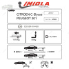 Фаркоп Imiola для Citroen C-Elysee I (2012-)