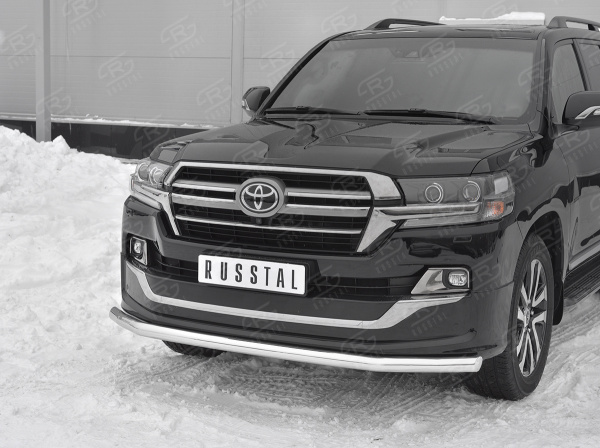 Фото Защита переднего бампера d63 секции TOYOTA LAND CRUISER 200 2018 EXECUTIVE LOUNGE