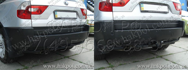 Фаркоп Imiola для BMW X3 E83 (2004-2010), (кроме M-Pakiet)