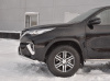 Фото Защита переднего бампера d63 волна с надписью TOYOTA FORTUNER 2017-