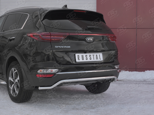 Фото Защита заднего бампера d42 волна KIA SPORTAGE 2018-