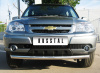 Защита переднего бампера d63 CHEVROLET NIVA Bertone 2009-