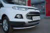 Фото Защита переднего бампера d63 (дуга) FORD ECOSPORT 2014-