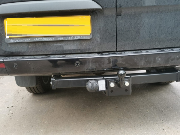 фото Фаркоп Imiola для Mercedes Sprinter 3550 мм, 4025 мм фургон без ступеньки, шасси, в т.ч. 5 тонн 2006-