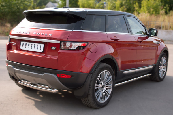 Фото Пороги труба d63 (вариант 2) LAND ROVER Range Rover Evoque Prestige u Pure 2011-2017