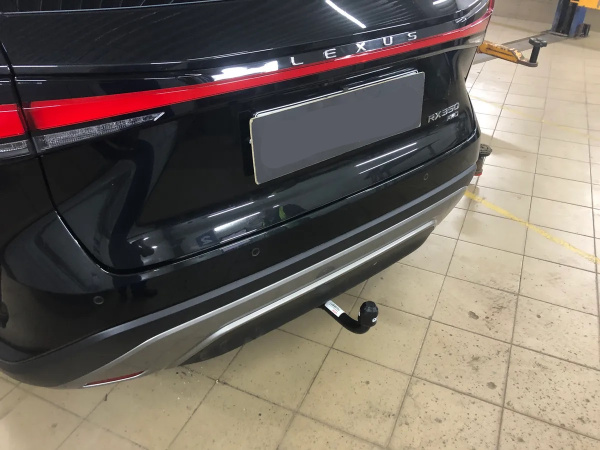 фото Фаркоп Bosal - Oris - Weso (Россия) «быстросъемный на ключ» для Lexus RX V (2022-)