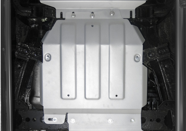 Фото Защита КПП Rival для Mercedes-Benz X-Class 4WD 2018-н.в., алюминий 4 мм, с крепежом, 333.3942.1