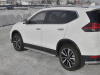 Пороги труба d42 с листом (лист нерж, проф. нерж) (вариант 3) NISSAN X-TRAIL (T32) 2018-