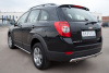 Фото Пороги труба 75х42 овал с проступьюCHEVROLET Captiva 2011-2013