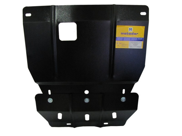 Фото Защита Motodor для дифференциала и радиатора (две части) KIA Grand Sportage (1999-2005)