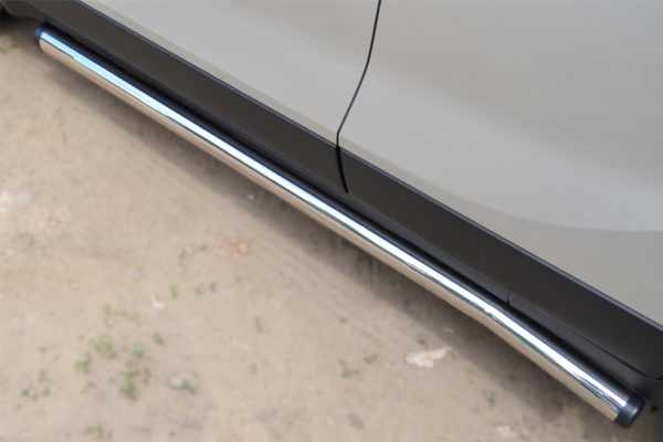 Фото Пороги труба d63 (вариант 2) OPEL MOKKA 2013-