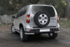 Защита заднего бампера d57 уголки Chevrolet Niva 2009-