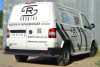 Фото Защита заднего бампера d63 (секции) VOLKSWAGEN Transporter kasten T5 2010-2015