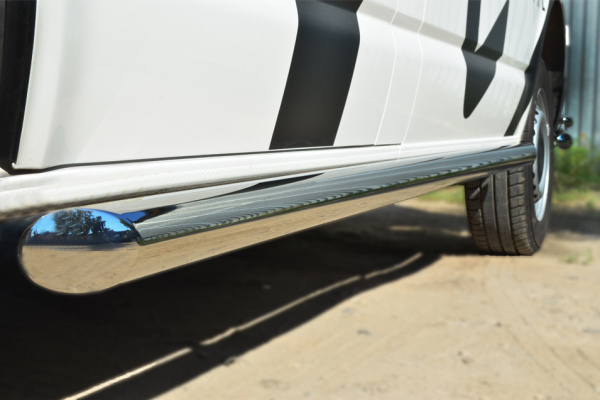 Фото Пороги труба d63 (вариант 1) (левый) VOLKSWAGEN Multivan-Caravelle 2010-2015