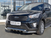 Фото Защита переднего бампера d63 дуга-d63 уголки+клыки HYUNDAI CRETA 2016-