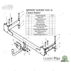 Фаркоп Leader Plus (Россия) для Audi 100 «C4» (1990-1994) "седан/ универсал"