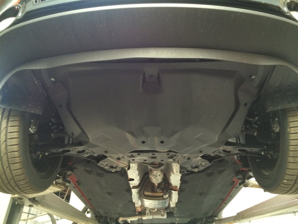 Фото Композитная защита картера двигателя и кпп Kia Soul (Киа Соул) (2014-)