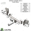 фото Фаркоп Leader Plus (Россия) для Subaru Outback IV (2009-2014)