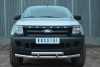 Фото Защита переднего бампера d76 (секции) d63 (дуга) с декор элементами FORD RANGER 2011-