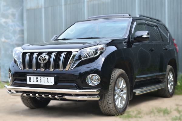 Фото Защита порогов d42 TOYOTA LC Prado 150 2014-2017
