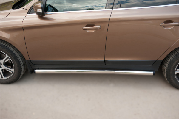 Фото Пороги труба d63 (вариант 2) Volvo XC60 2008-2013