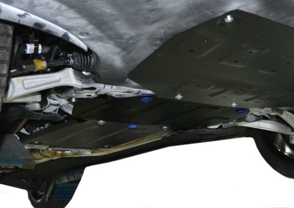 Фото Защита картера Автоброня для Hyundai Genesis 4WD V-3,0;3,8 2014-2016/Genesis G90 4WD V-3,3 2016-/Genesis G80 4WD V-2.0, часть 2