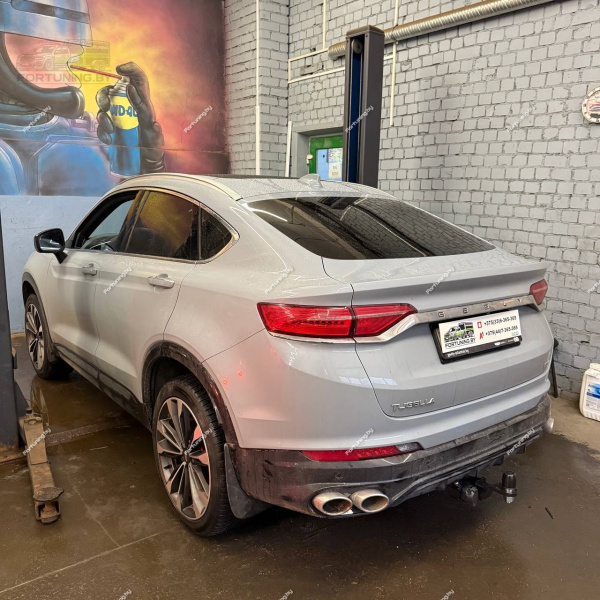 Фаркоп ПТ Групп (Россия) «быстросъемный под квадрат» для Geely Tugella I (2019-)