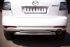 Защита заднего бампера d63/42 MAZDA CX-7 2010-2013