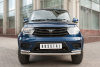 Защита переднего бампера d63 (секции) d42х2 (дуга) UAZ Patriot 2014