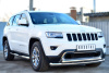 Фото Защита переднего бампера d76 (дуга) d63 (дуга) JEEP Grand Cherokee 2013-