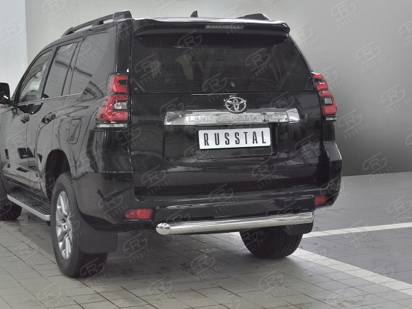 Фото Защита заднего бампера d76 дуга TOYOTA LC PRADO 150 2017-
