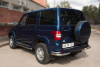 Фото Защита заднего бампера уголки d63 (секции) d42 (секции) UAZ Patriot 2014