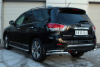 Фото Защита заднего бампера уголки d63 (секции) d42 (секции) NISSAN Pathfinder 2014-