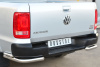 Фото Защита заднего бампера уголки d63/d42 VOLKSWAGEN Amarok 2009-2015