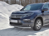 Фото Защита переднего бампера d63 секции HONDA PILOT 2016-