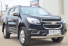 Фото Защита переднего бампера 75х42 (дуга) 75х42 (дуга) CHEVROLET Trailblazer 2012-