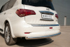 Фото Защита заднего бампера d76 (дуга) INFINITI QX 80 2014-2017