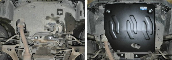 Фото Защита картера Автоброня для Subaru XV КПП 2012-