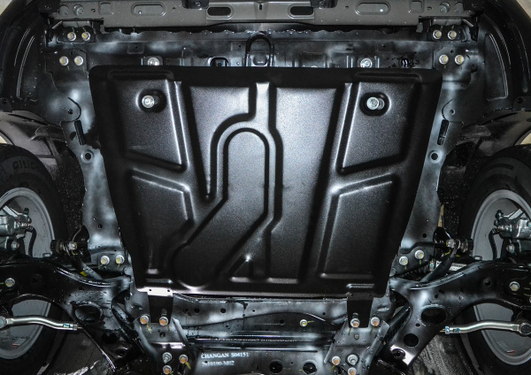 Фото Защита картера и КПП АвтоБроня для Changan CS75 АКПП 2015-н.в.