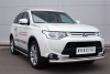 Пороги труба d63 (вариант 2) MITSUBISHI Outlander 2014