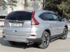Фото Защита заднего бампера 75х42 дуга HONDA CR-V 2015-2016 2.0