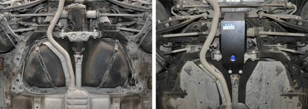 Фото Защита редуктора Автоброня для Subaru Impreza V-1,5R; 2,0 R; 2,5 WRX; 2,5 STI 2013-