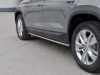 Фото Пороги труба d42 (вариант 3) SKODA KODIAQ 2017-