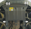 Фото Защита Motodor для картера Audi A4 (2001-2004)