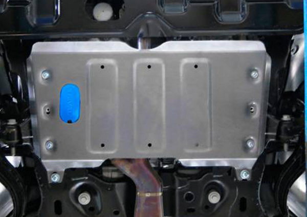 Фото Защита картера и КПП Rival для Ford Explorer 2014-н.в., алюминий 4 мм, с крепежом, 333.1848.1