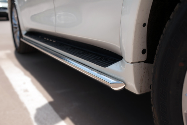 Фото Защита порогов d42 INFINITI QX 80 2014-2017